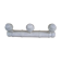 Coat hanger 3 white wooden pads