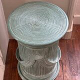Vintage rattan column