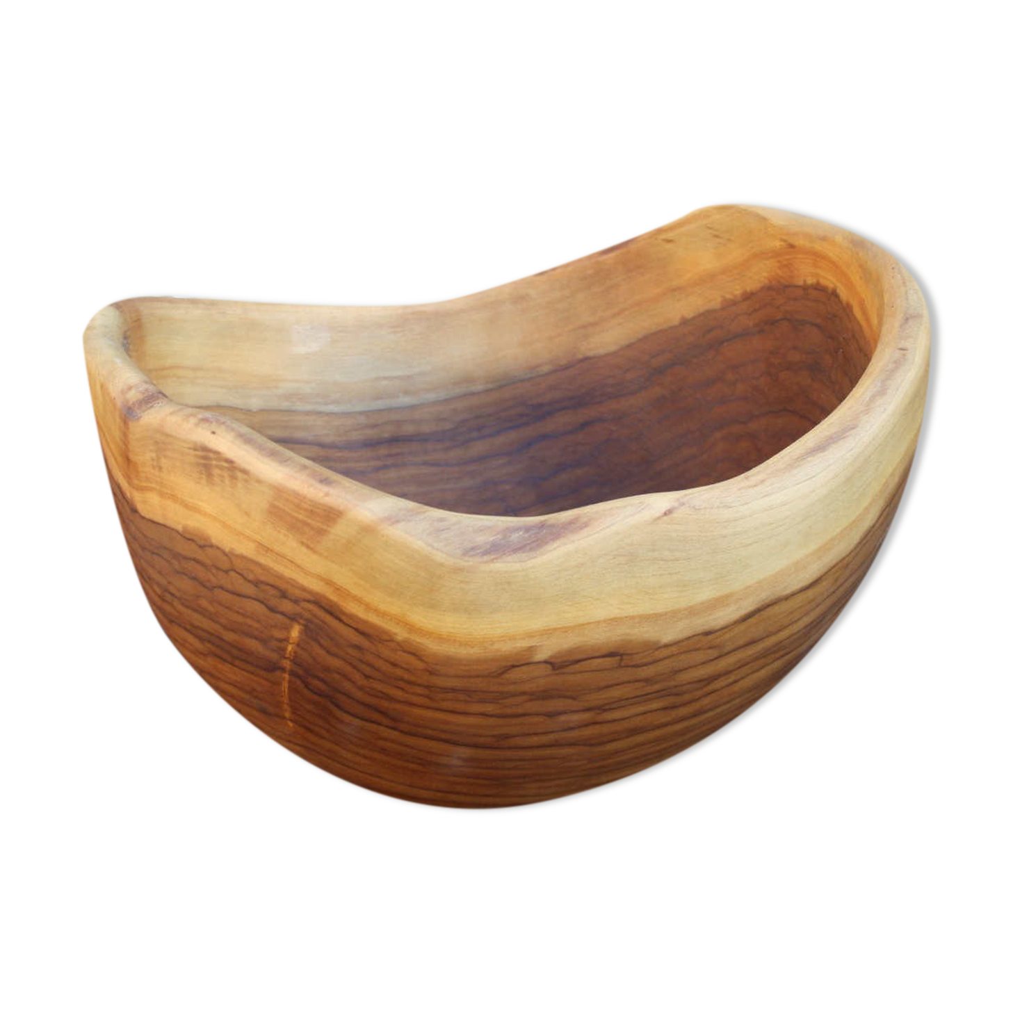 Saladier en bois d'olivier