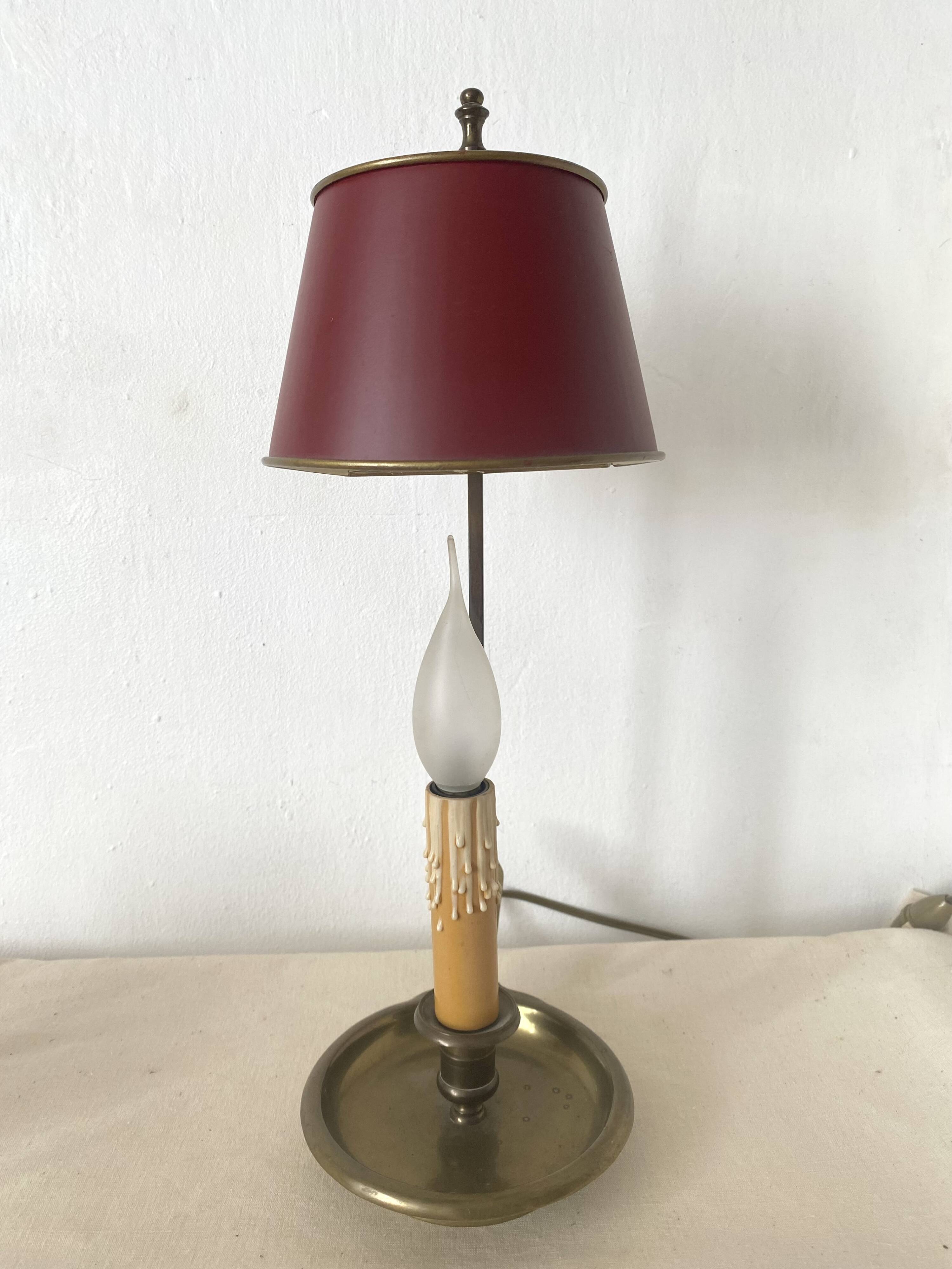 Lampe bouillotte en métal