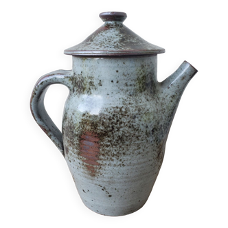 Signed sandstoneware coffee maker