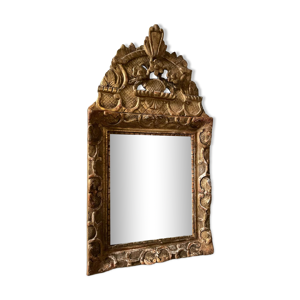 Miroir à fronton régence d’époque