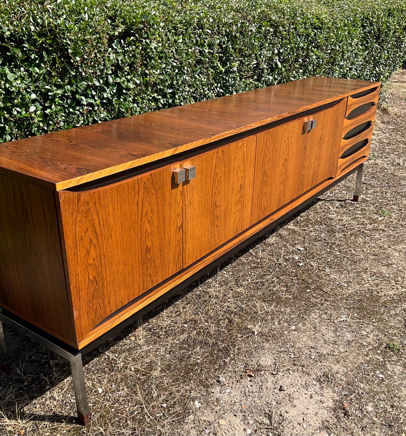 Rosewood sideboard by Alfred Hendrickx for Belform from the 1960s