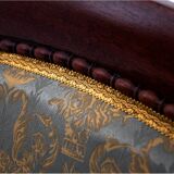 A pair of armchairs, Northern Europe, circa 1870.