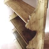 Old wooden shelf
