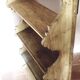 Old wooden shelf