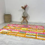 Handmade wool berber rug 250 x 150 cm