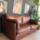 Leather couch