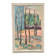 Huile sur toile suédoise du milieu du siècle – « Arbres » par Ingeborg Strangell – Vintage et encadrée