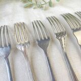 Set of 8 Vintage Mismatched Forks