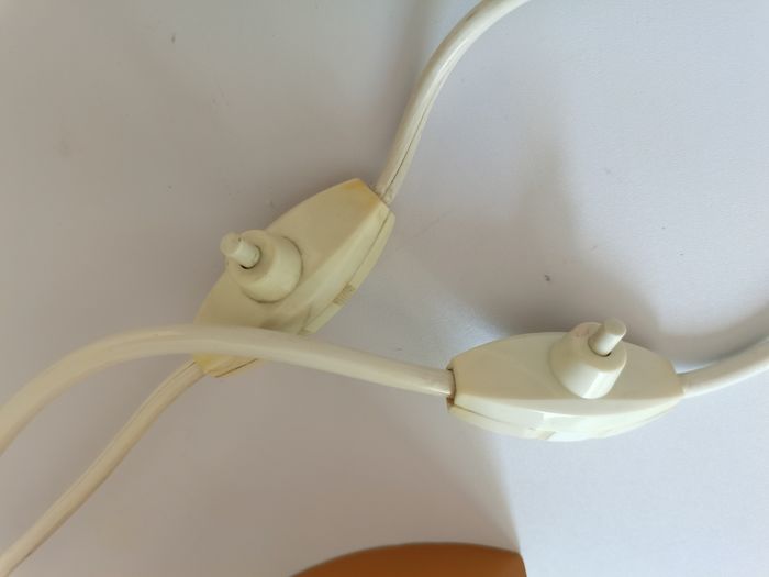 Pair of Italian lamps 70s- A. Bianchi Milano