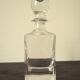 Carafe à whisky en verre lisse
