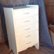 1950 painted wooden dresser