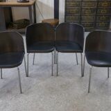 Set of 4 chairs by Sandra Kregnert