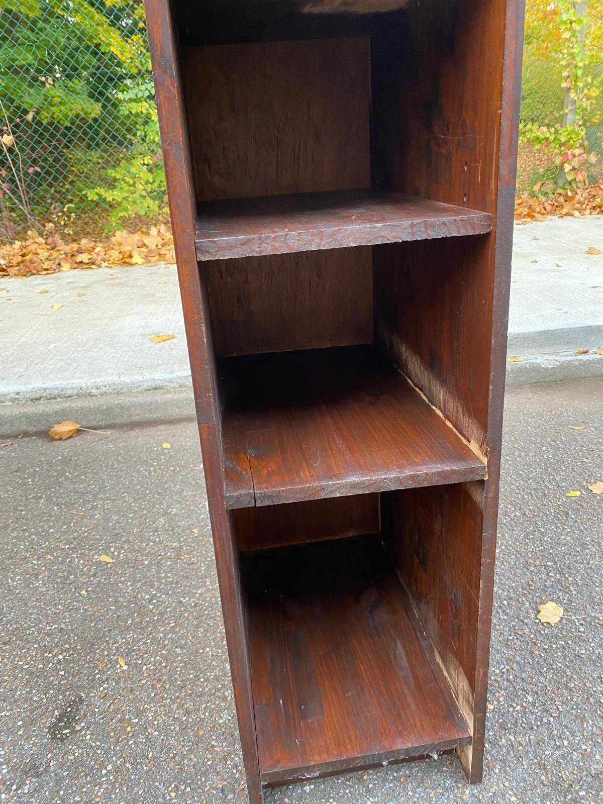 Vintage solid wood shelf