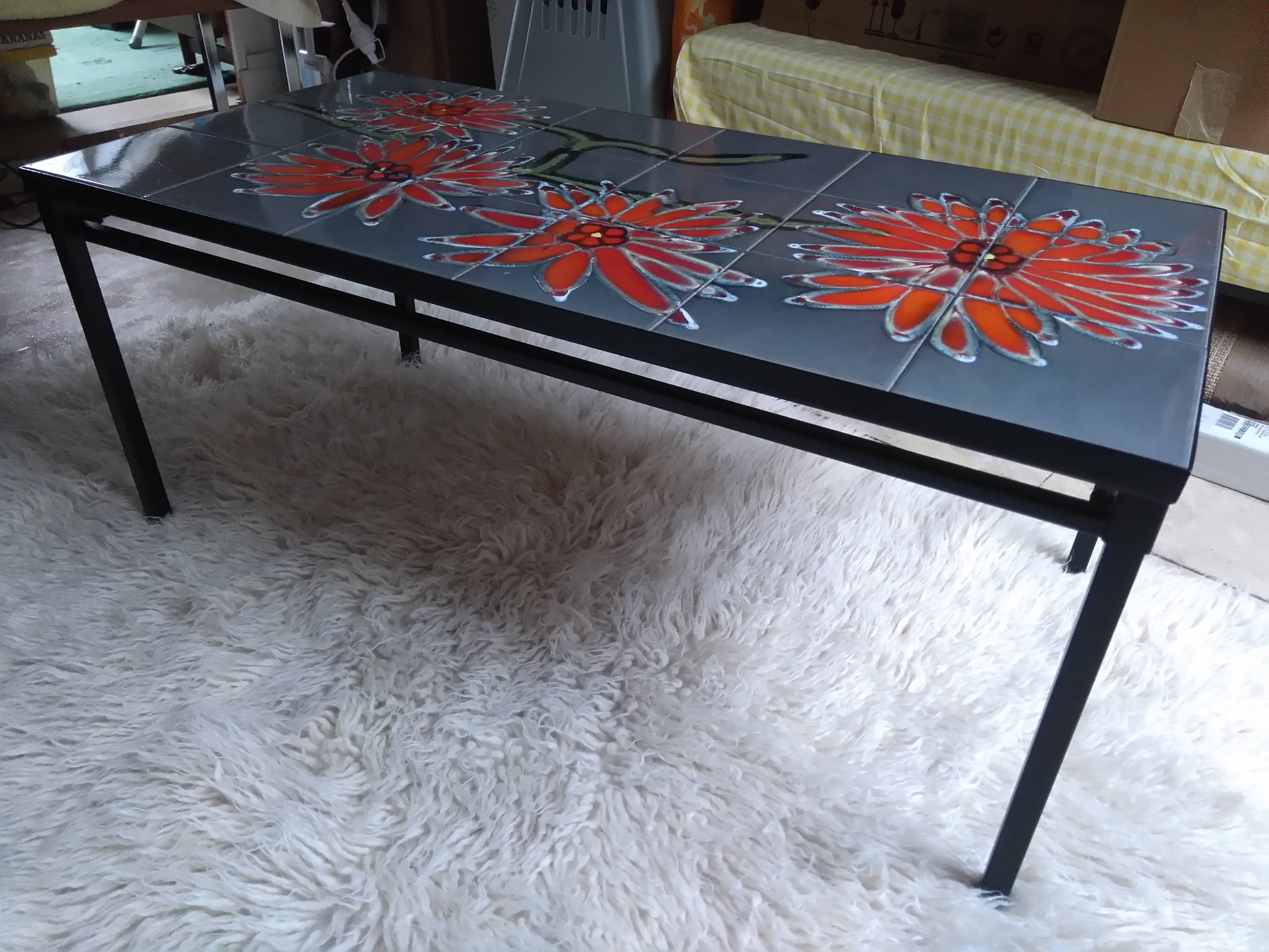 Ceramic coffee table