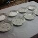 Set of 8 dishes flat Moulin des Loups