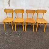 Set of 4 vintage bistro chairs