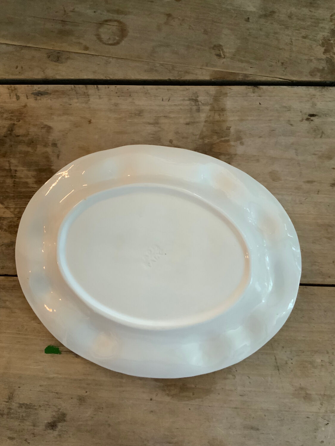 Oval flat slip Selency w Monoprix Croisé Laroche