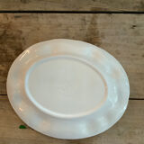 Oval flat slip Selency w Monoprix Croisé Laroche