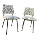 Paire de chaises des années 50