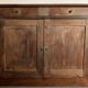 Vintage parisian buffet of the 50s in oak wood
