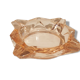 Cendrier en verre rose