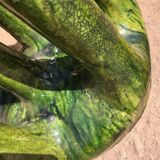 Glazed terracotta tamegroute pottery