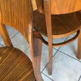 Pair of Thonet bistro chairs