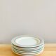 Lot de 6 assiettes à dessert italiennes 20cm