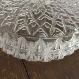 Vintage moulded glass ceiling 29cm