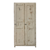 Aged patinated locker