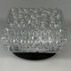 1960s 1970s Ceiling or Wall Lamp Bubble Glass Germany Space Age Design