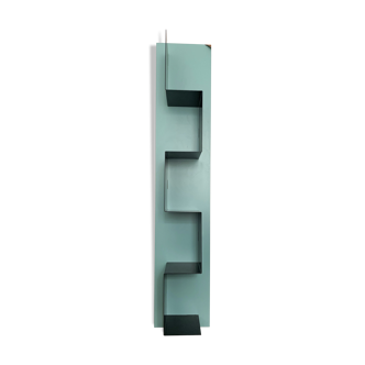 Étagère murale design métal et bois