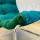 Fauteuil IKEA Pixi vintage velours vert – design rétro scandinave ni
