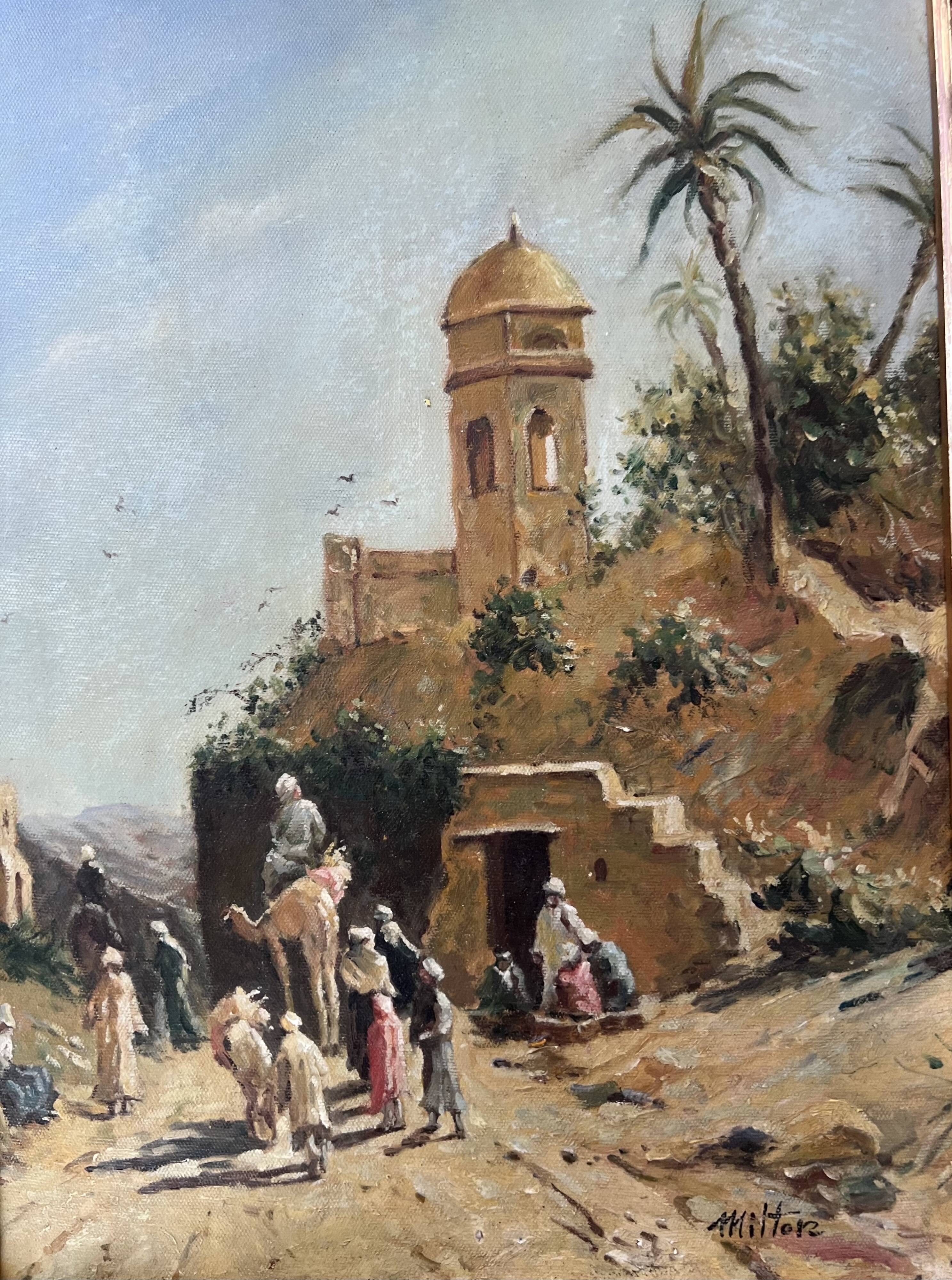 Orientalist painting Mittor