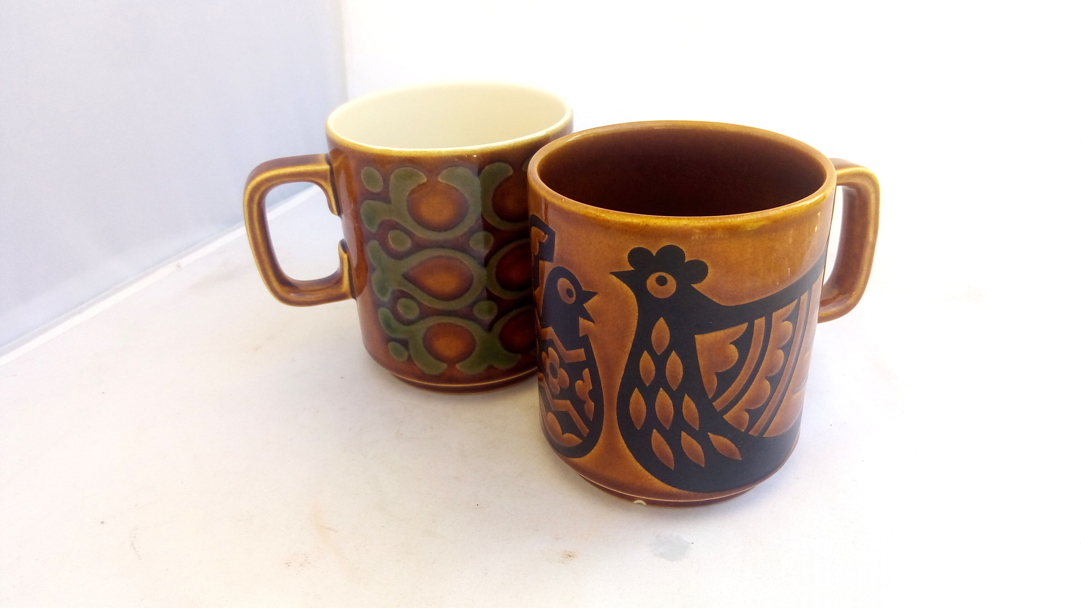 Seventies English Cup Duo