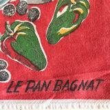 Vintage tea towel Pan Bagnat