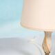 Bohemian table lamp from the 60s/70s, onyx and brass regency.