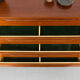 Sideboard in teak with drawers and 3 doors, 1960s