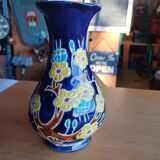 Beautiful little hand painted glazed vase