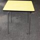 Table formica canary yellow sixties seventies