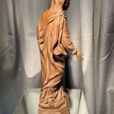 Virgin and child after jean dubois in resin louvre museum