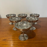 Stainless steel ice cream cups Rémy Létang