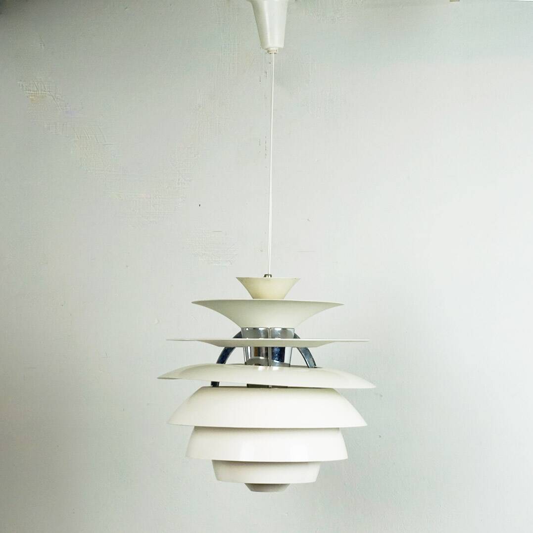 White Snowball pendant lamp by Poul Henningsen for Poulsen, Denmark