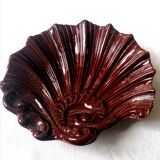 Shell cuts in roccoco earthenware