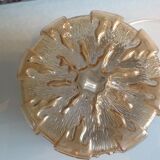Round ceiling light vintage glass