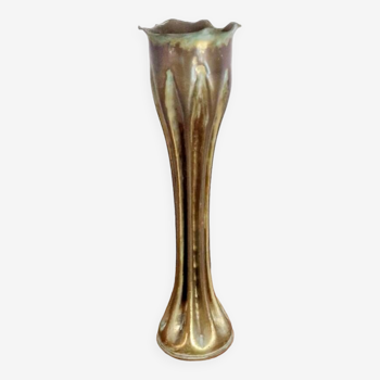 Vase douille obus 1914-1918 laiton