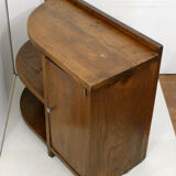 Rounded solid wood extra cabinet