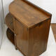 Meuble d'appoint arrondi en bois massif